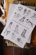 Load image into Gallery viewer, 12 Dogs of Christmas Letterpress Christmas Card
