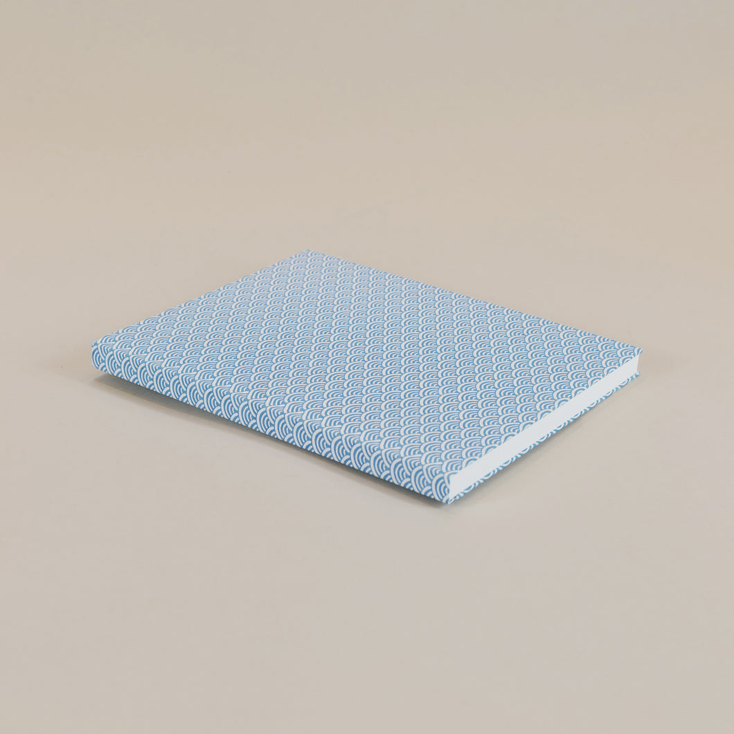 Japanese Paper Notebook - Blue Scallop