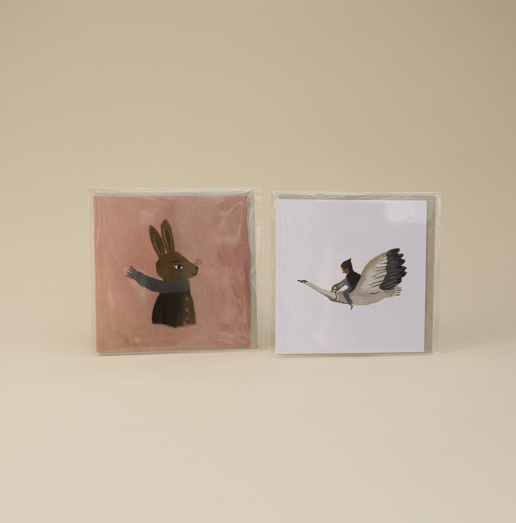 Gemma Koomen Card Set - Hare / Goose Girl