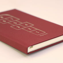 Load image into Gallery viewer, Hop To It Burgundy Cloth Notebook
