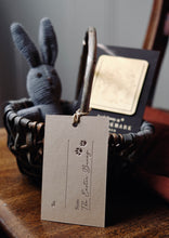Load image into Gallery viewer, Little Bunny Brass Bookmark
