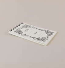 Load image into Gallery viewer, Letterpress Printed Wire Bound A5 Notepad - Ivory
