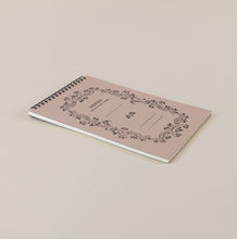Load image into Gallery viewer, Letterpress Printed Wire Bound A5 Notepad - Brown
