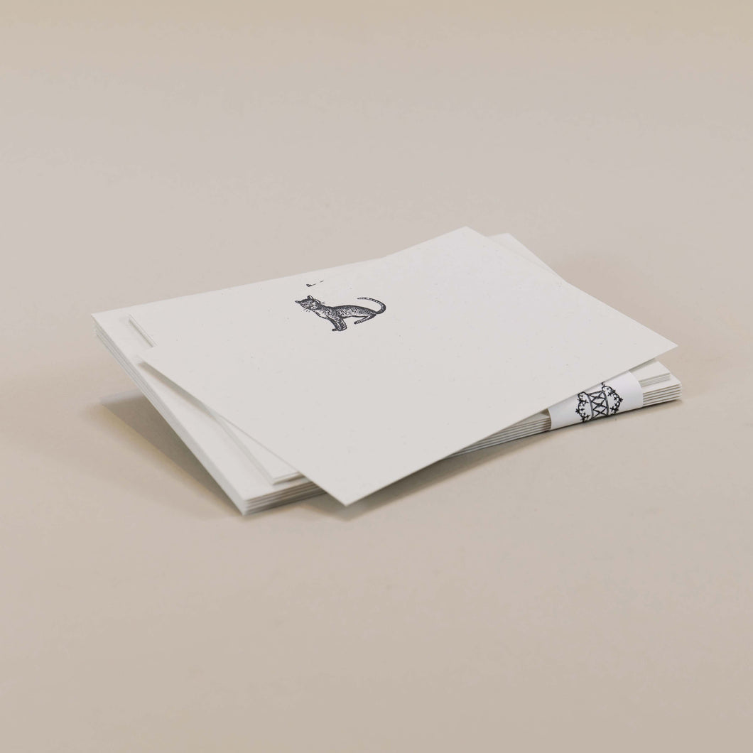 Tiger Letterpress Notecard Set