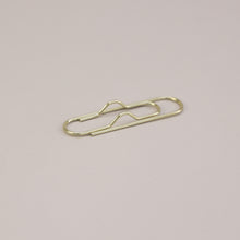 Load image into Gallery viewer, Large Paperclip Style Notebook Clip / Pen Holder
