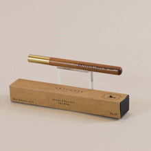 Load image into Gallery viewer, Brass/Walnut Roulant Stylo Pen
