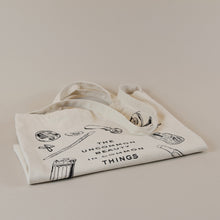 Load image into Gallery viewer, Tools to Live By Stationery Tote Bag
