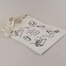 Load image into Gallery viewer, Tools to Live By Stationery Tote Bag
